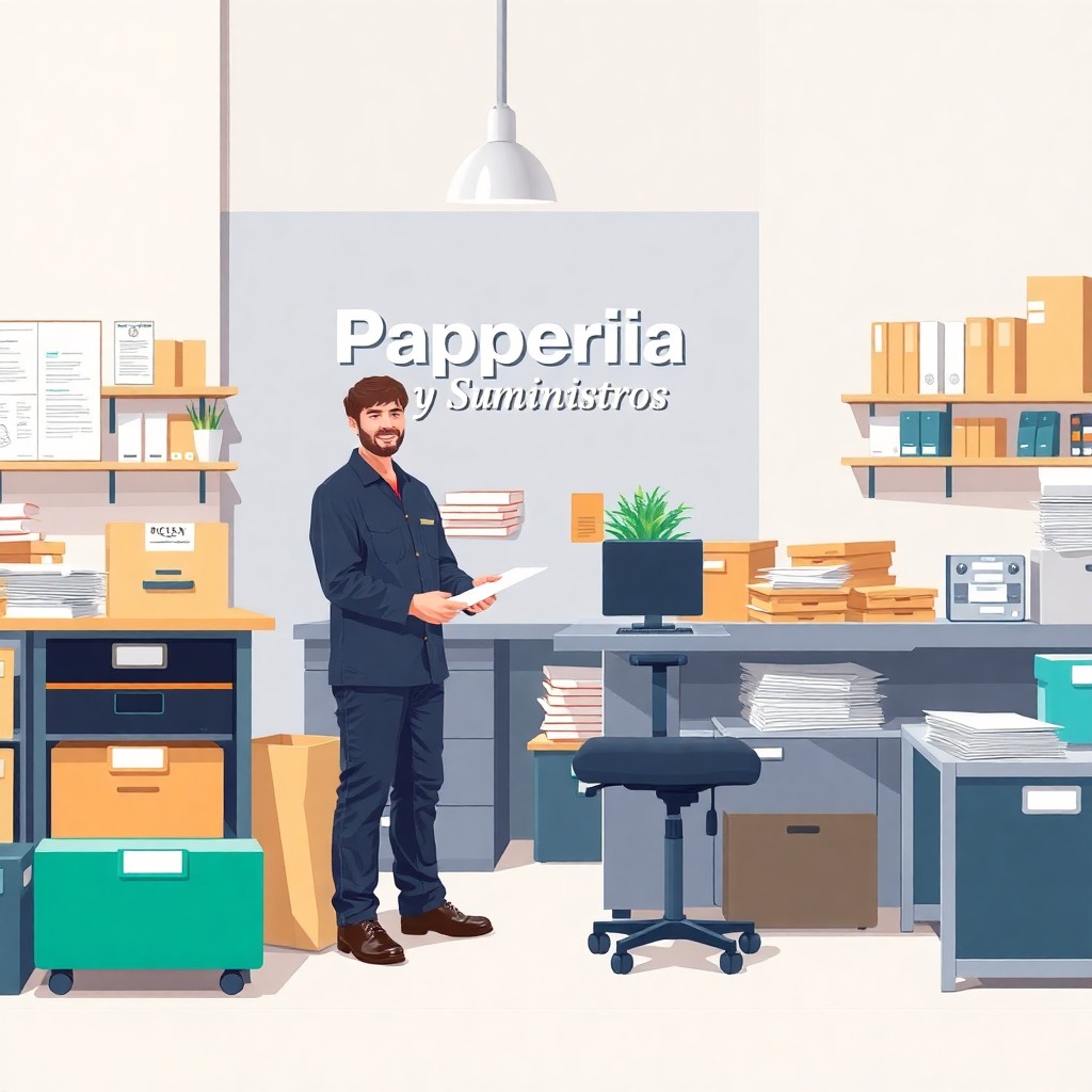 Papelería y suministros de oficina