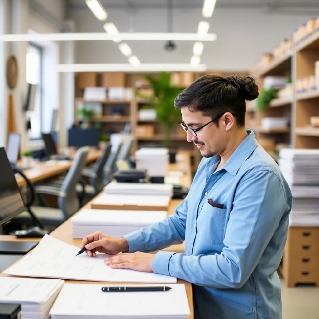 Papelería sostenible y ecológica